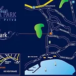 Domaine Blue Park 2 Pieces, Piscine, Jardin Prive, Climatisation, Parking Et Vue