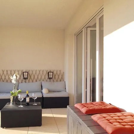 Domaine Blue Park 2 Pieces, Piscine, Jardin Prive, Climatisation, Parking Et Vue Antibes