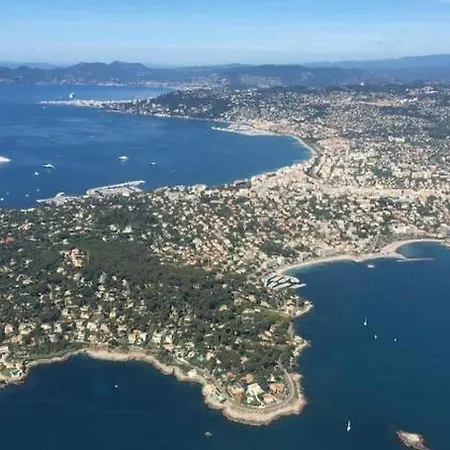 Domaine Blue Park 2 Pieces, Piscine, Jardin Prive, Climatisation, Parking Et Vue * Antibes