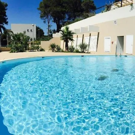 アパート Domaine Blue Park 2 Pieces, Piscine, Jardin Prive, Climatisation, Parking Et Vue *