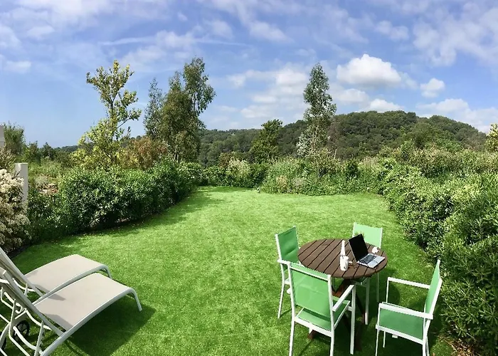 Domaine Blue Park 2 Pieces, Piscine, Jardin Prive, Climatisation, Parking Et Vue Apartment