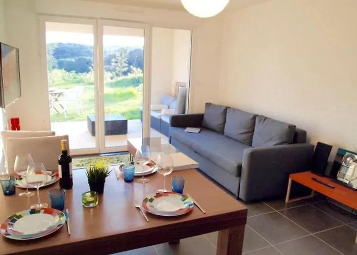 Domaine Blue Park 2 Pieces, Piscine, Jardin Prive, Climatisation, Parking Et Vue * Antibes